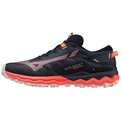 Zapatillas Para Correr Mizuno WAVE Daichi 7 Mujer Azul Marino / Plateados / Rojos - Chile M427MBZGL